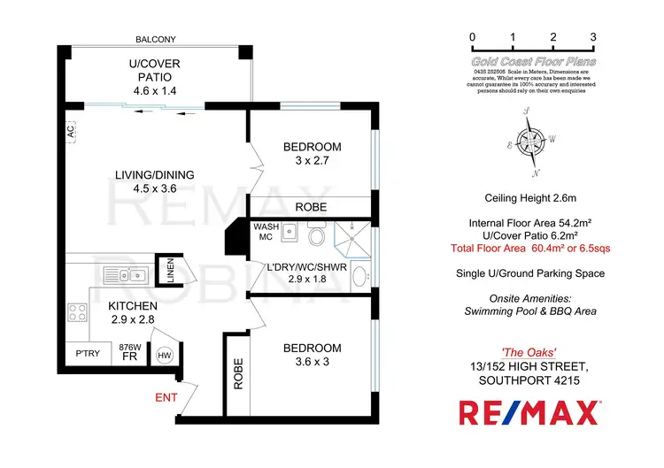 Floorplan of Homely apartment listing, 13/152-154 High Street, Southport QLD 4215