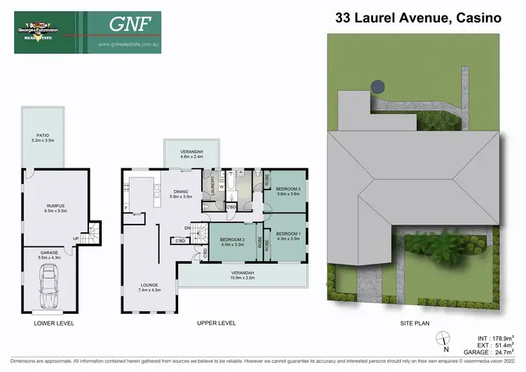 Floorplan of Homely house listing, 33 Laurel Avenue, Casino NSW 2470