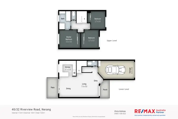 Floorplan of Homely townhouse listing, 40/32 Riverview Road, Nerang QLD 4211