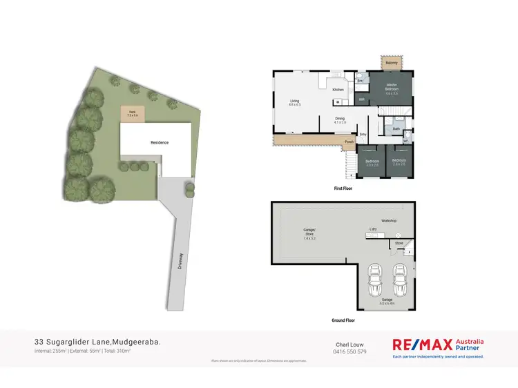 Floorplan of Homely house listing, 33 Sugarglider Lane, Mudgeeraba QLD 4213