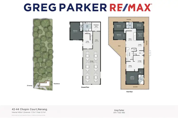 Floorplan of Homely house listing, 42-44 Chopin Court, Nerang QLD 4211