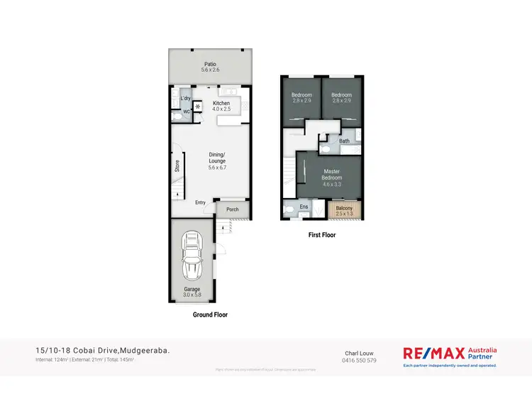 Floorplan of Homely townhouse listing, 15/10 Cobai Drive, Mudgeeraba QLD 4213