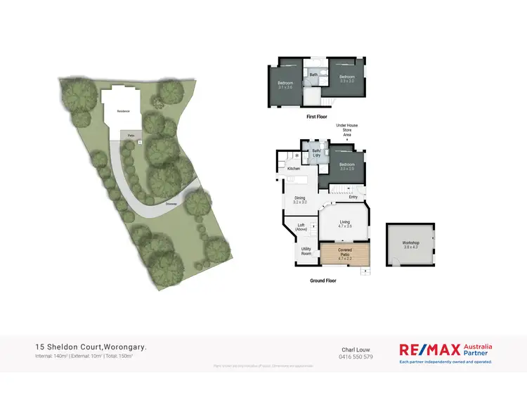 Floorplan of Homely house listing, 15 Sheldon Court, Worongary QLD 4213