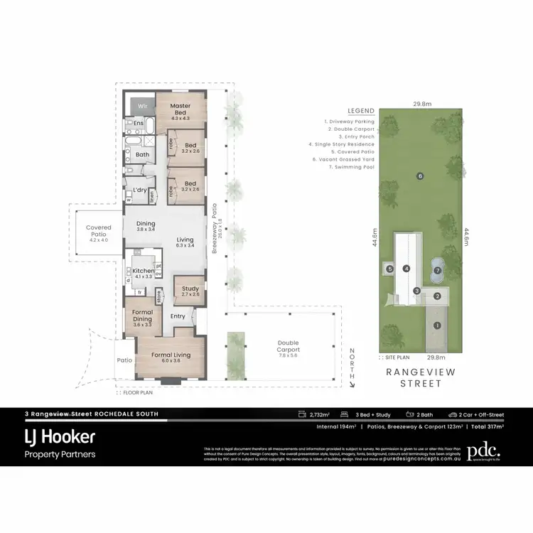 Floorplan of Homely house listing, 3 Rangeview Street, Rochedale South QLD 4123