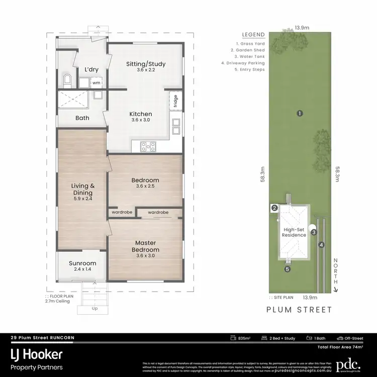 Floorplan of Homely house listing, 29 Plum Street, Runcorn QLD 4113