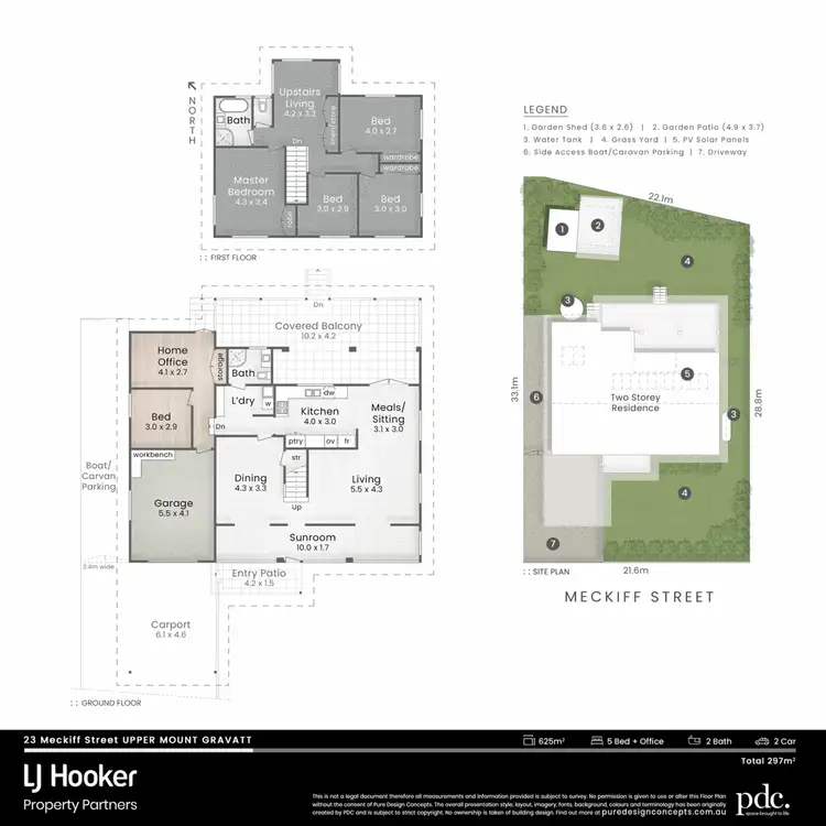 Floorplan of Homely house listing, 23 Meckiff Street, Upper Mount Gravatt QLD 4122