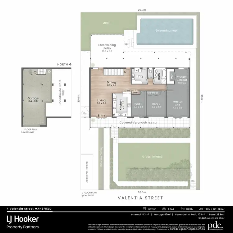 Floorplan of Homely house listing, 4 Valentia Street, Mansfield QLD 4122