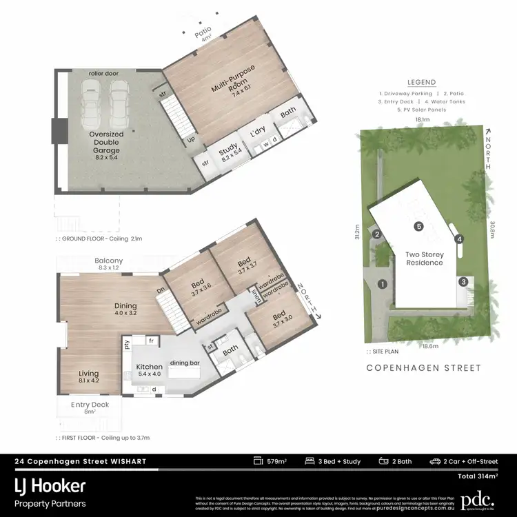 Floorplan of Homely house listing, 24 Copenhagen Street, Wishart QLD 4122