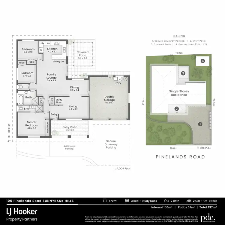 Floorplan of Homely house listing, 106 Pinelands Road, Sunnybank Hills QLD 4109