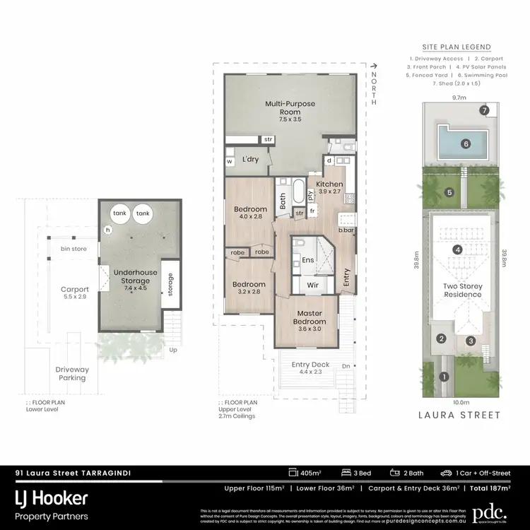 Floorplan of Homely house listing, 91 Laura Street, Tarragindi QLD 4121