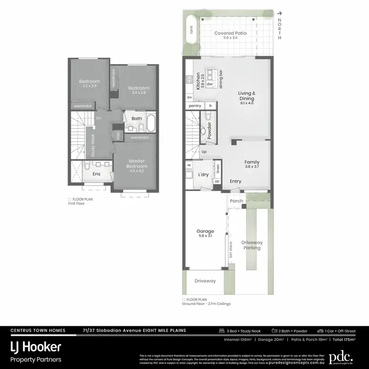 Floorplan of Homely townhouse listing, 71/37 Slobodian Avenue, Eight Mile Plains QLD 4113