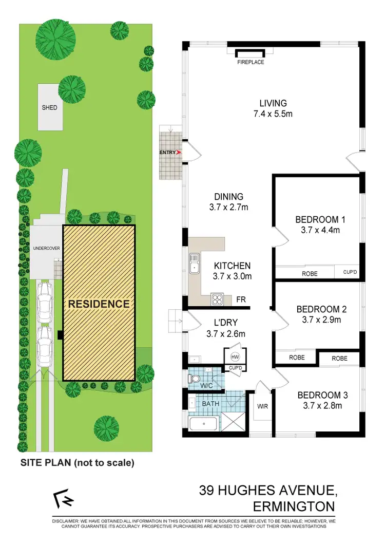 Floorplan of Homely house listing, 39 Hughes Avenue, Ermington NSW 2115