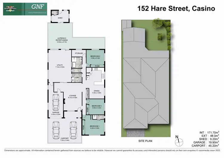 Floorplan of Homely house listing, 152 Hare Street, Casino NSW 2470