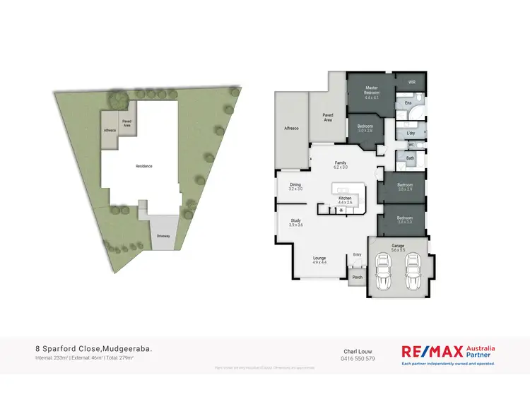 Floorplan of Homely house listing, 8 Sparford Close, Mudgeeraba QLD 4213