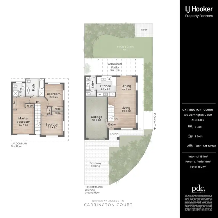 Floorplan of Homely unit listing, 8/5 Carrington Court, Algester QLD 4115