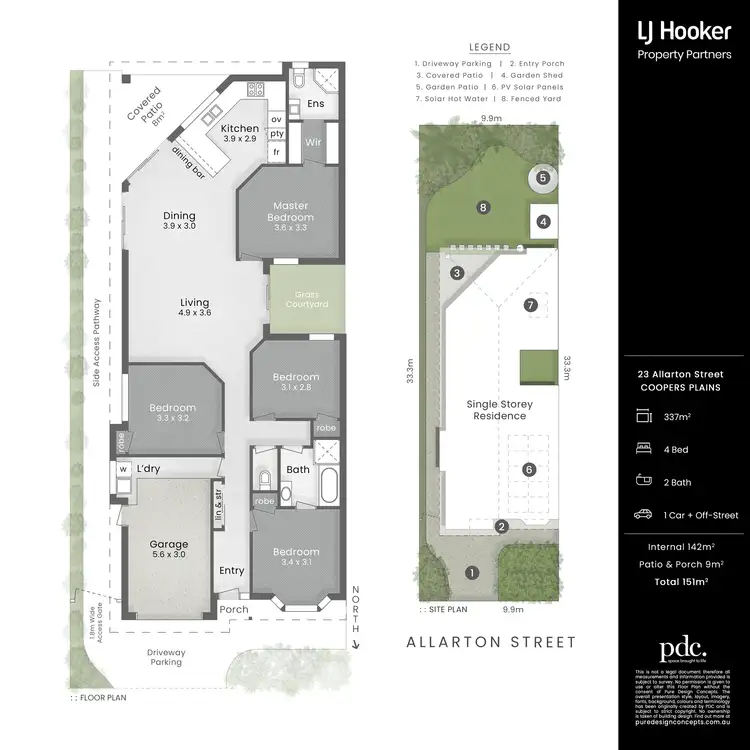 Floorplan of Homely house listing, 23 Allarton Street, Coopers Plains QLD 4108