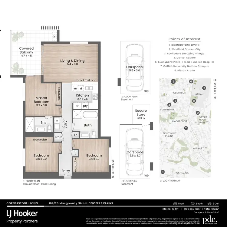 Floorplan of Homely unit listing, 109/26 Macgroarty Street, Coopers Plains QLD 4108