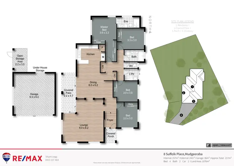 Floorplan of Homely house listing, 8 Suffolk Place, Mudgeeraba QLD 4213