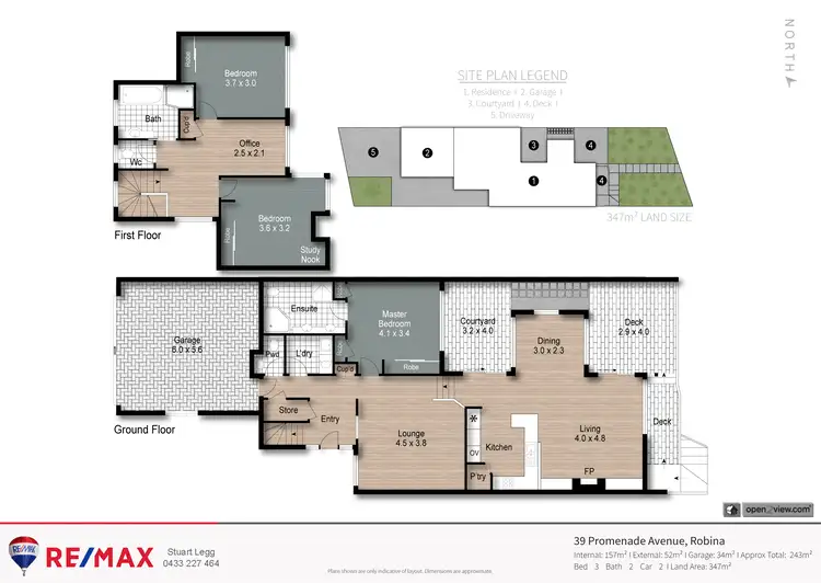 Floorplan of Homely house listing, 39 Promenade Avenue, Robina QLD 4226