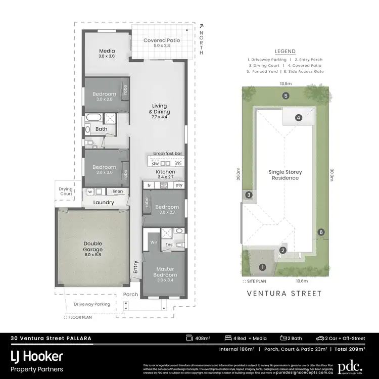 Floorplan of Homely house listing, 30 Ventura Street, Pallara QLD 4110