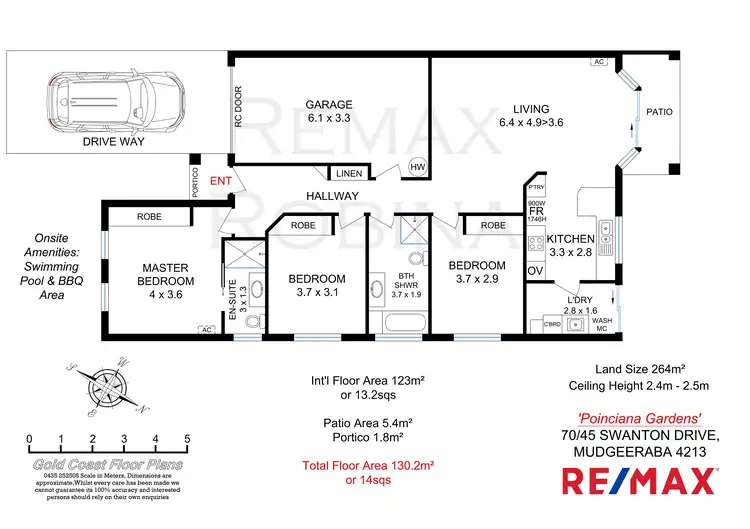 Floorplan of Homely semi-detached listing, 70/45 Swanton Drive, Mudgeeraba QLD 4213
