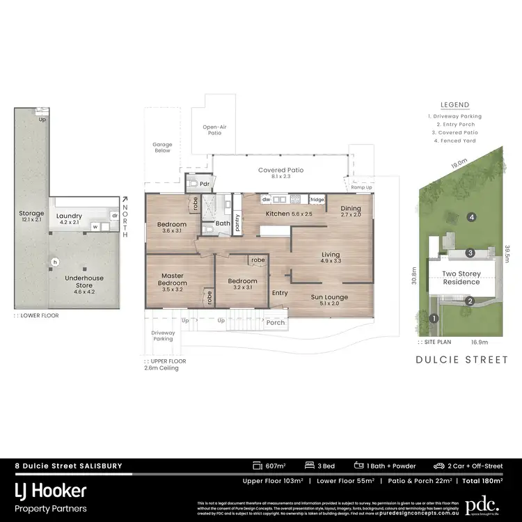 Floorplan of Homely house listing, 8 Dulcie Street, Salisbury QLD 4107