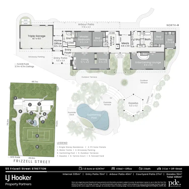 Floorplan of Homely house listing, 55 Frizzell Street, Stretton QLD 4116