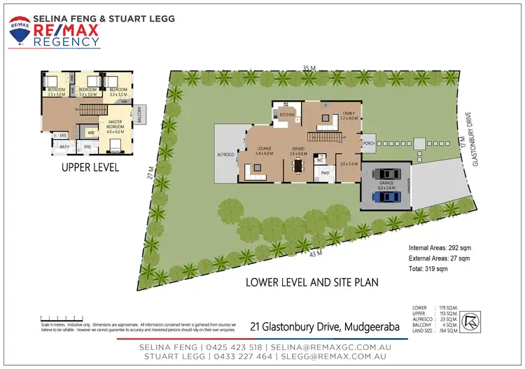 Floorplan of Homely house listing, 21 Glastonbury Drive, Mudgeeraba QLD 4213