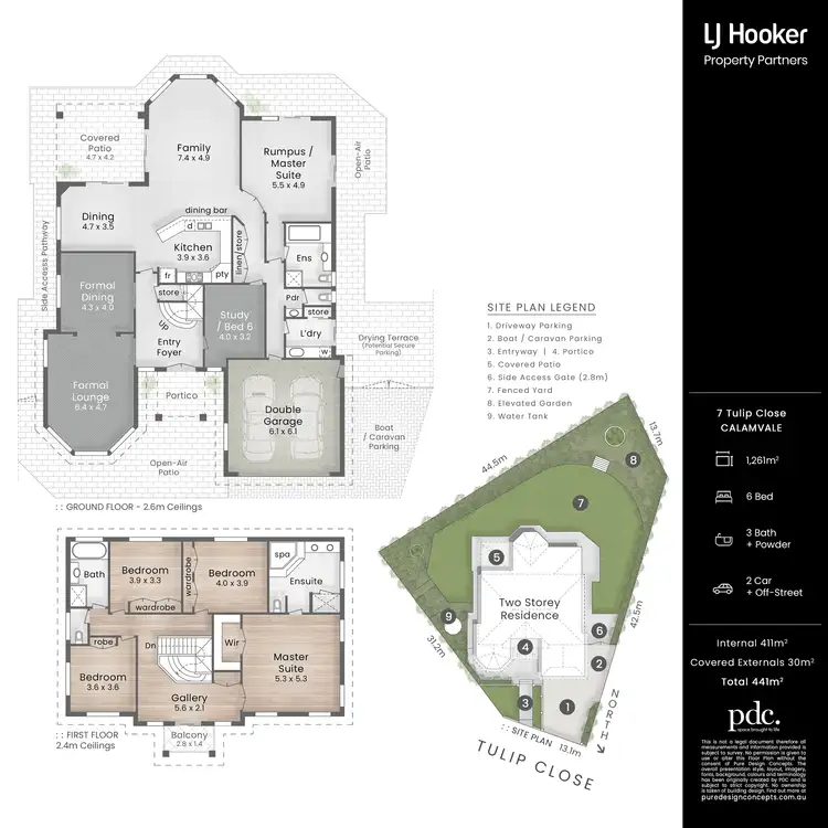 Floorplan of Homely house listing, 7 Tulip Close, Calamvale QLD 4116