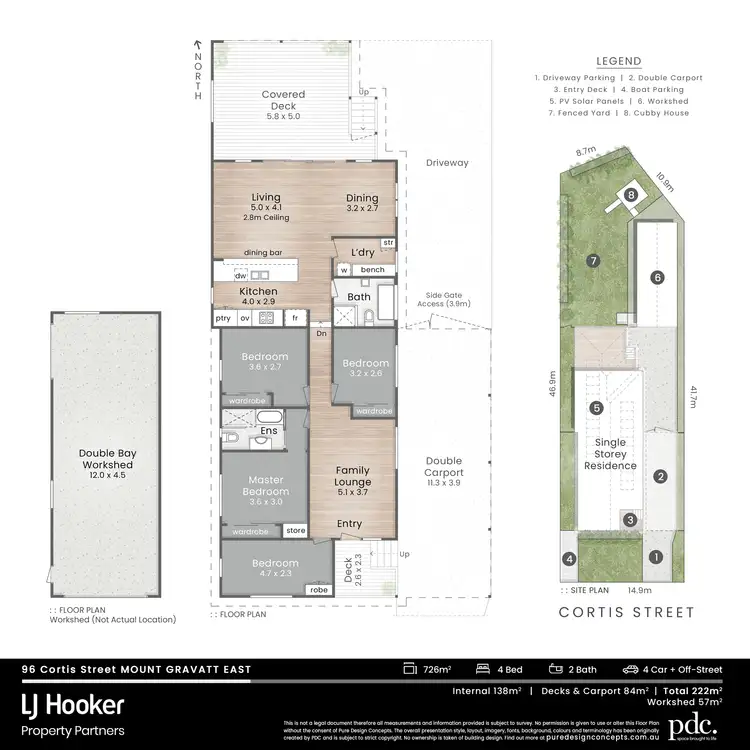 Floorplan of Homely house listing, 96 Cortis Street, Mount Gravatt East QLD 4122