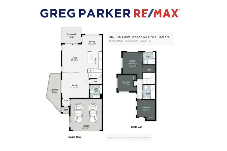 Floorplan of Homely townhouse listing, 30/136 Palm Meadows Drive, Carrara QLD 4211