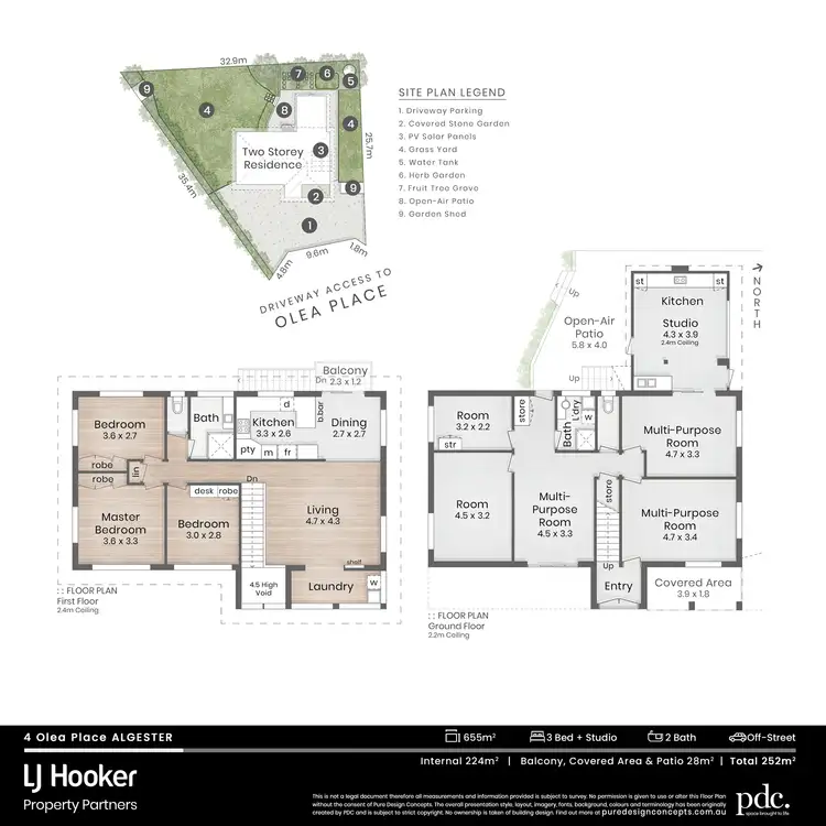 Floorplan of Homely house listing, 4 Olea Place, Algester QLD 4115