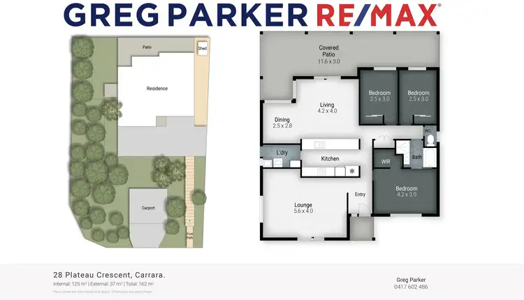 Floorplan of Homely house listing, 28 Plateau Crescent, Carrara QLD 4211