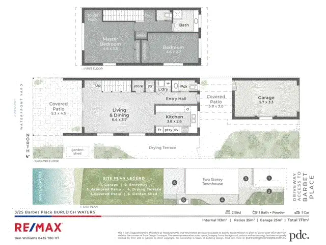 Floorplan of Homely house listing, 3/25 Barbet Place, Burleigh Waters QLD 4220