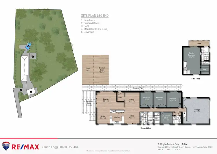 Floorplan of Homely house listing, 3 Hugh Guinea Court, Worongary QLD 4213