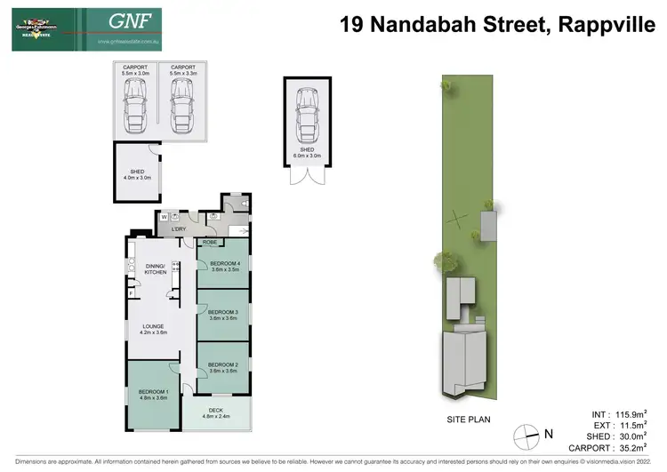 Floorplan of Homely house listing, 19 Nandabah Street, Rappville NSW 2469