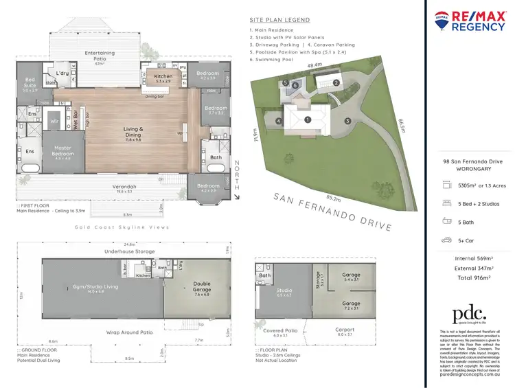 Floorplan of Homely house listing, 98 San Fernando Drive, Worongary QLD 4213