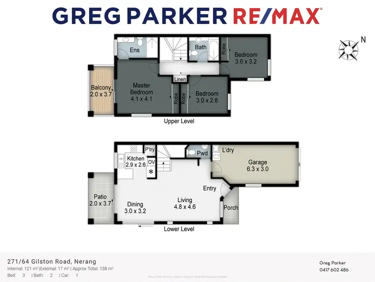 Floorplan of Homely townhouse listing, 271/64 Gilston Road, Nerang QLD 4211