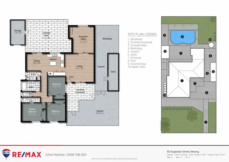 Floorplan of Homely house listing, 36 Dugandan Street, Nerang QLD 4211