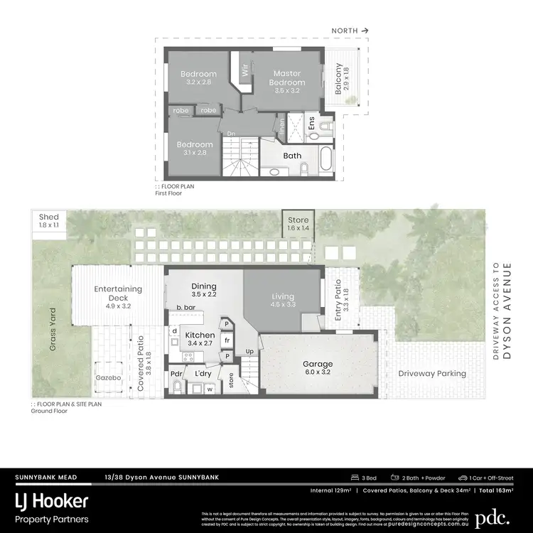 Floorplan of Homely townhouse listing, 13/38 Dyson Avenue, Sunnybank QLD 4109
