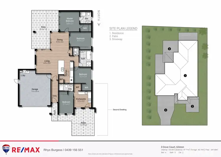 Floorplan of Homely house listing, 3 Dove Court, Gilston QLD 4211