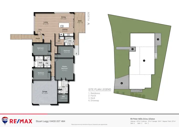 Floorplan of Homely house listing, 99 Peter Mills Drive, Gilston QLD 4211