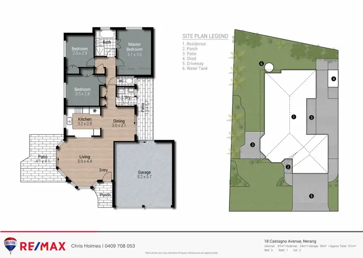 Floorplan of Homely house listing, 18 Castagno Avenue, Nerang QLD 4211