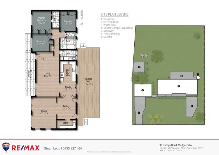 Floorplan of Homely house listing, 90b Hardys Road, Mudgeeraba QLD 4213