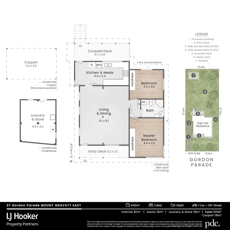 Floorplan of Homely house listing, 37 Gordon Parade, Mount Gravatt East QLD 4122