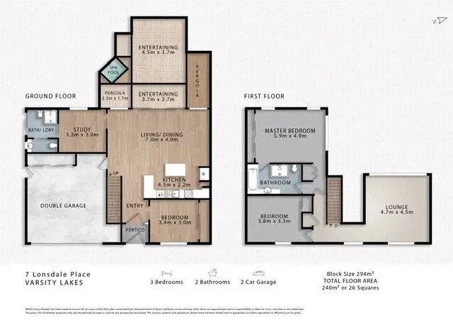 Floorplan of Homely warehouse listing, 7 Lonsdale Place, Varsity Lakes QLD 4227