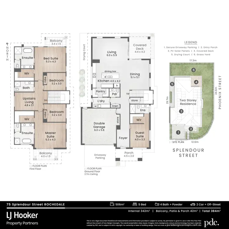 Floorplan of Homely house listing, 75 Splendour Street, Rochedale QLD 4123