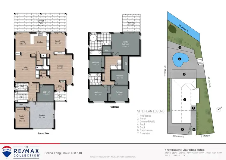 Floorplan of Homely house listing, 7 Key Biscayne, Clear Island Waters QLD 4226