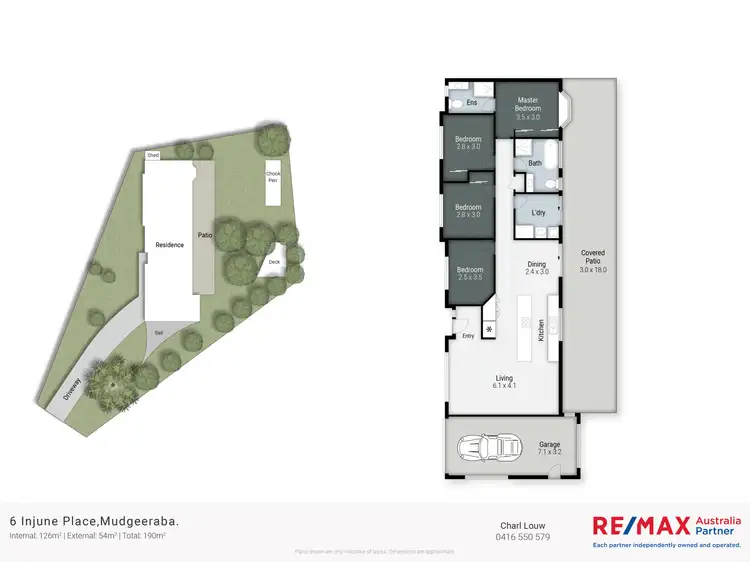 Floorplan of Homely house listing, 6 Injune Place, Mudgeeraba QLD 4213