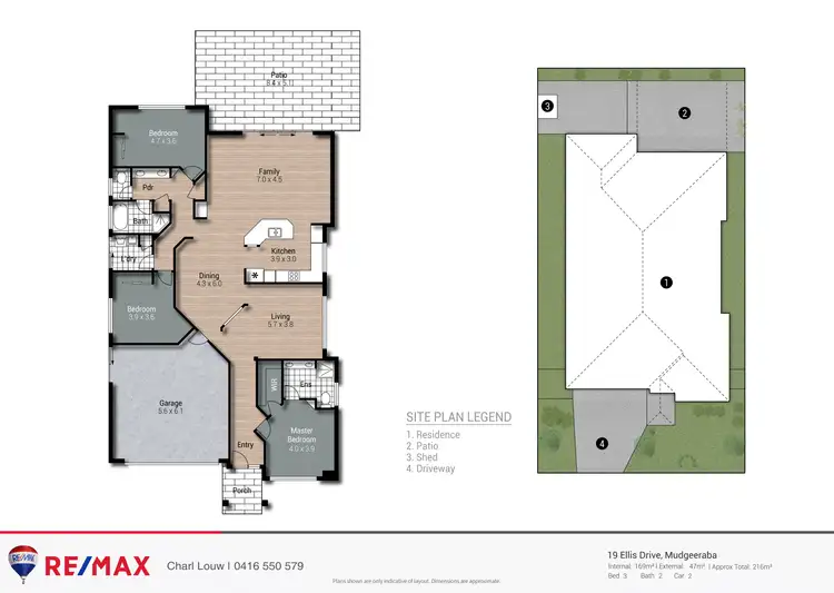 Floorplan of Homely house listing, 19 Ellis Drive, Mudgeeraba QLD 4213